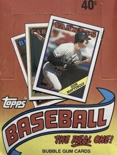 Unopened Box of 1988 Topps Baseball Cards