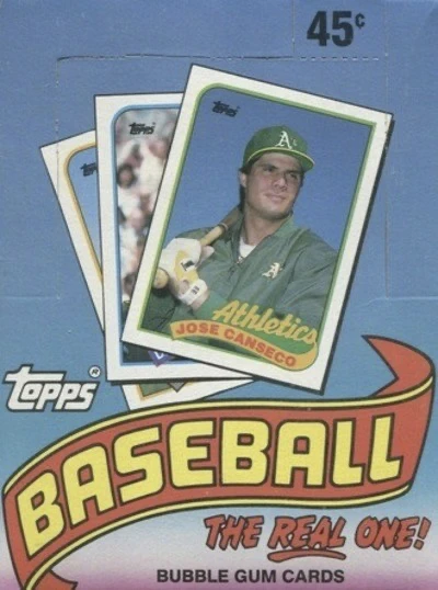 Unopened Box of 1989 Topps Baseball Cards
