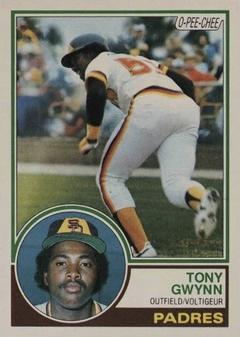 1983 O-Pee-Chee #143 Tony Gwynn Rookie Card 1983 O-Pee-Chee #143 Tony Gwynn Rookie Card