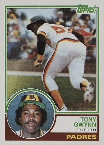 1983 Topps #482 Tony Gwynn Rookie Card 1983 Topps #482 Tony Gwynn Rookie Card