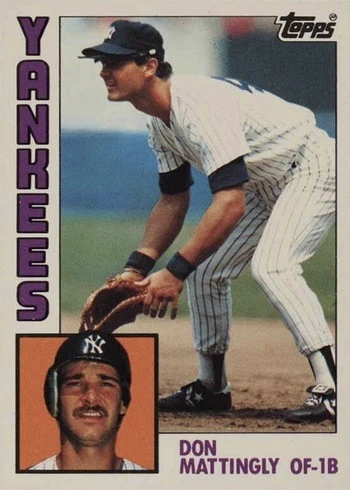 1984 Topps Tiffany #8 Don Mattingly Rookie Card