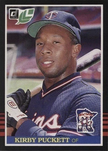 1985 Leaf #107 Kirby Puckett Rookie Card