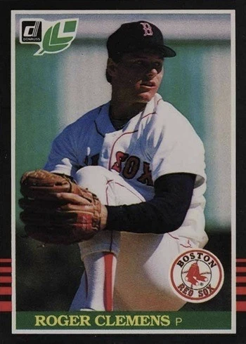 1985 Leaf #99 Roger Clemens Rookie Card