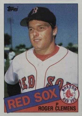 1985 Topps #181 Roger Clemens Rookie Card