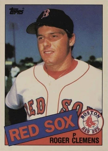 1985 Topps Tiffany #181 Roger Clemens Rookie Card 1985 Topps Tiffany #181 Roger Clemens Rookie Card