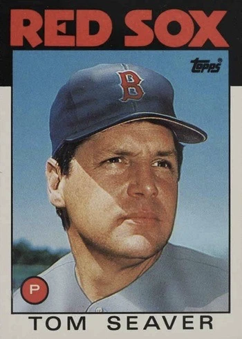 1986 Topps Traded #101T Tom Seaver Baseball Card