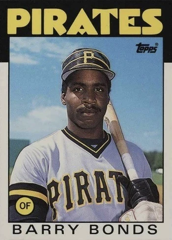 1986 Topps Traded #11T Barry Bonds Rookie Card