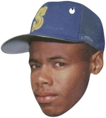 1989 Topps Heads Up Test Issue #5 Ken Griffey Jr. Baseball Card 1989 Topps Heads Up Test Issue #5 Ken Griffey Jr. Baseball Card