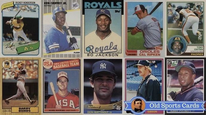 25 Most Valuable 1980s Baseball Cards - Old Sports Cards