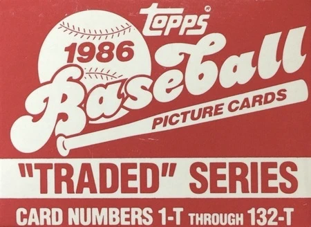 Unopened Box of 1986 Topps Traded Baseball Cards