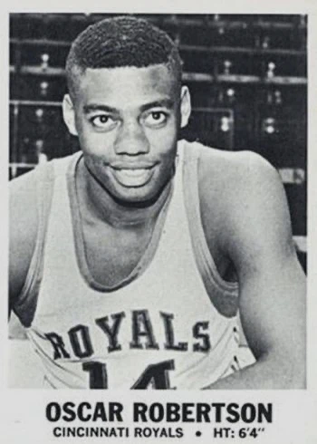 1968 Topps Test #22 Oscar Robertson Basketball Card 1968 Topps Test #22 Oscar Robertson Basketball Card