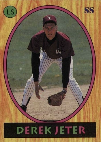 1992 Little Sun High School Prospects #2 Derek Jeter Baseball Card