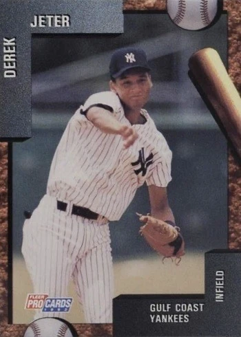 1993 Fleer Procards Gulf Coast Yankees #3797 Derek Jeter Baseball Card