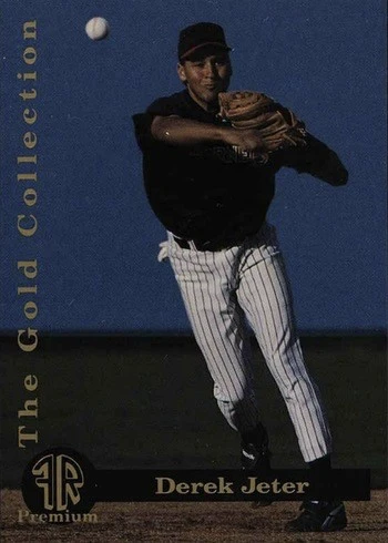 1993 Front Row Gold Collection #2 Derek Jeter Baseball Card
