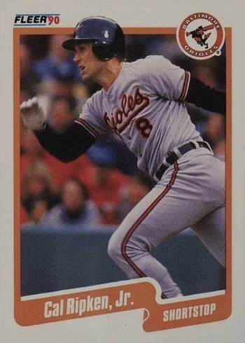 1990 Fleer #187 Cal Ripken Jr. Baseball Card