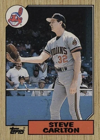 1987 Topps Traded #19T Steve Carlton Baseball Card
