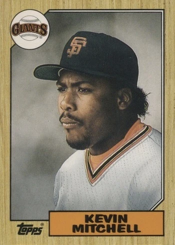 1987 Topps Traded #81T Kevin Mitchell Baseball Card