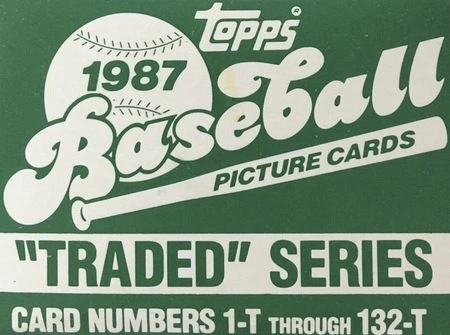 Unopened Box of 1987 Topps Traded Baseball Cards