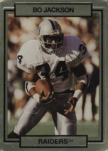 1990 Action Packed #128 Bo Jackson Football Card