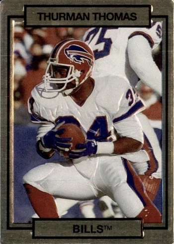 1990 Action Packed #20 Thurman Thomas Football Card