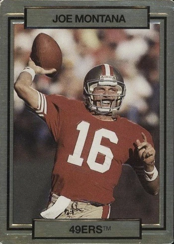 1990 Action Packed #246 Joe Montana Football Card