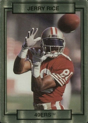 1990 Action Packed #248 Jerry Rice Football Card