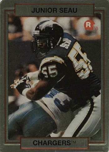 1990 Action Packed Rookie Update #38 Junior Seau Rookie Card