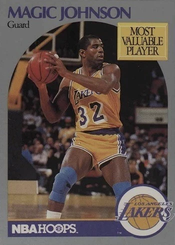 1990 Hoops #157 Magic Johnson Basketball Card