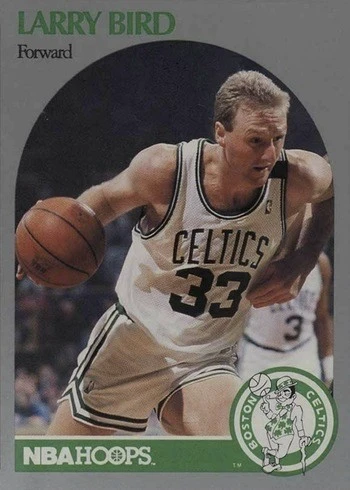 1990 Hoops #39 Larry Bird Basketball Card