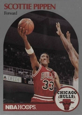 1990 Hoops #69 Scottie Pippen Basketball Card