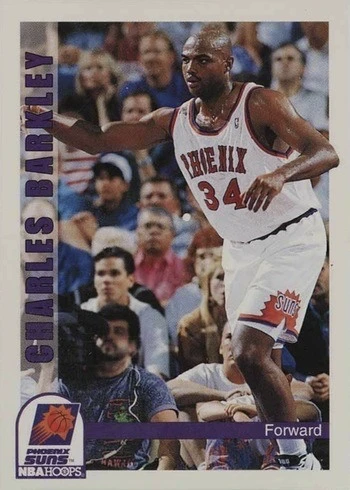 1992 NBA Hoops #451 Charles Barkley Basketball Card