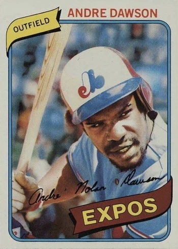1980 Topps #235 Andre Dawson Baseball Card