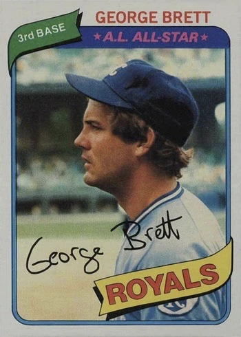 1980 Topps #450 George Brett Baseball Card