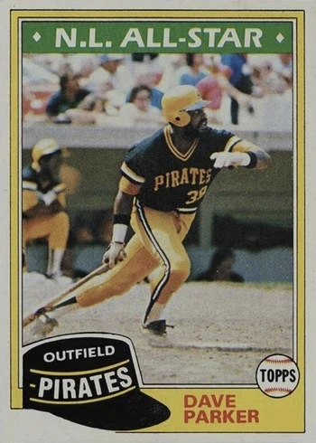 1981 Topps #640 Dave Parker Baseball Card