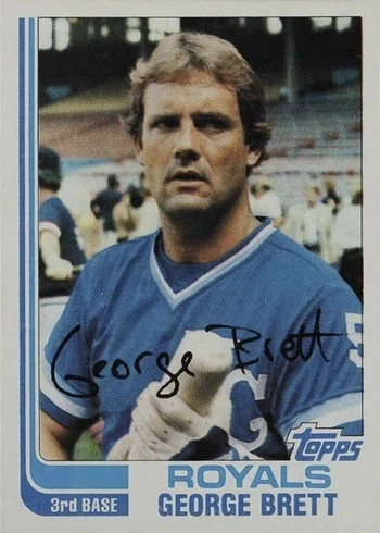 1982 Topps #200 George Brett Baseball Card