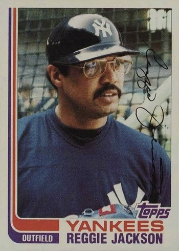 1982 Topps #300 Reggie Jackson Baseball Card