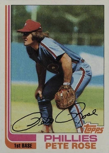 1982 Topps #780 Pete Rose Baseball Card