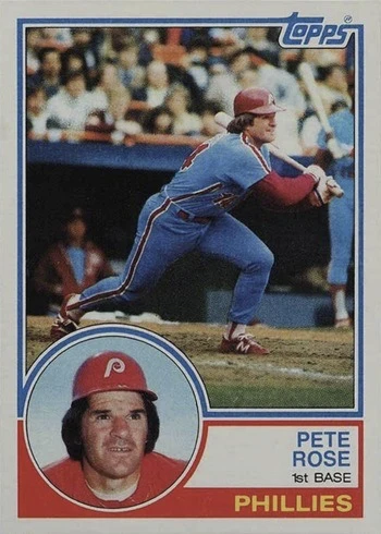 1983 Topps #100 Pete Rose Baseball Card