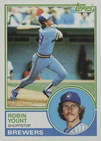 1983 Topps #350 Robin Yount Baseball Card