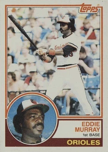 1983 Topps #530 Eddie Murray Baseball Card