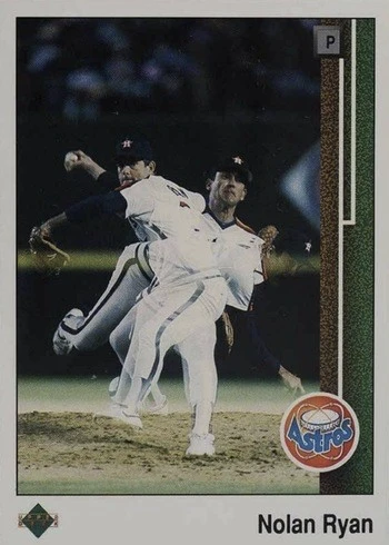 1989 Upper Deck #145 Nolan Ryan Baseball Card