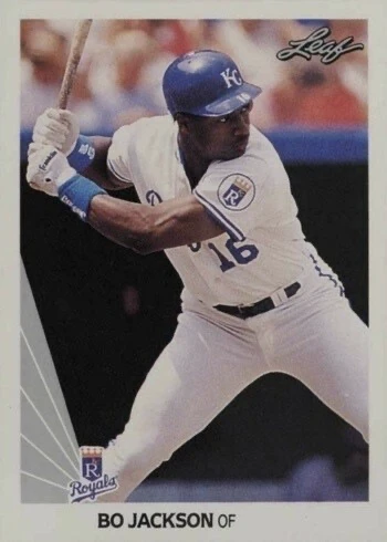 1990 Leaf #125 Bo Jackson Baseball Card