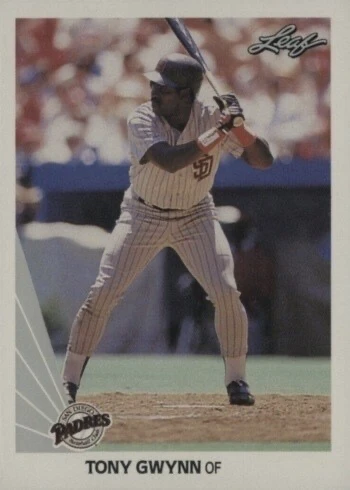 1990 Leaf #154 Tony Gwynn Baseball Card