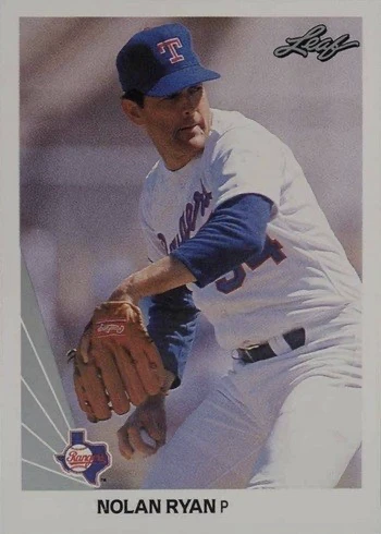 1990 Leaf #21 Nolan Ryan Baseball Card