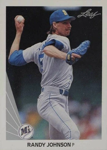 1990 Leaf #483 Randy Johnson Baseball Card