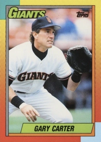 1990 Topps Traded #19T Gary Carter Baseball Card