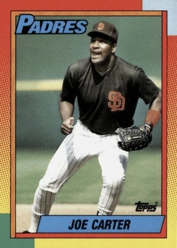1990 Topps Traded #20T Joe Carter Baseball Card