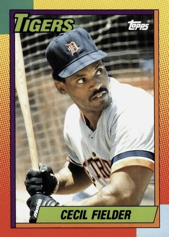1990 Topps Traded #31T Cecil Fielder Baseball Card