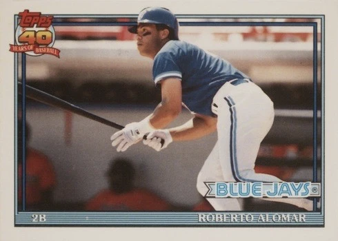 1991 Topps Traded #2T Roberto Alomar Baseball Card 1991 Topps Traded #2T Roberto Alomar Baseball Card
