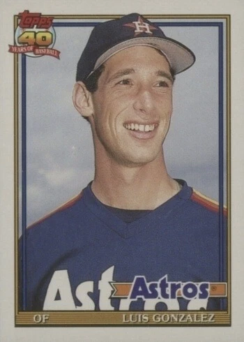 1991 Topps Traded #48T Luis Gonzalez Rookie Card